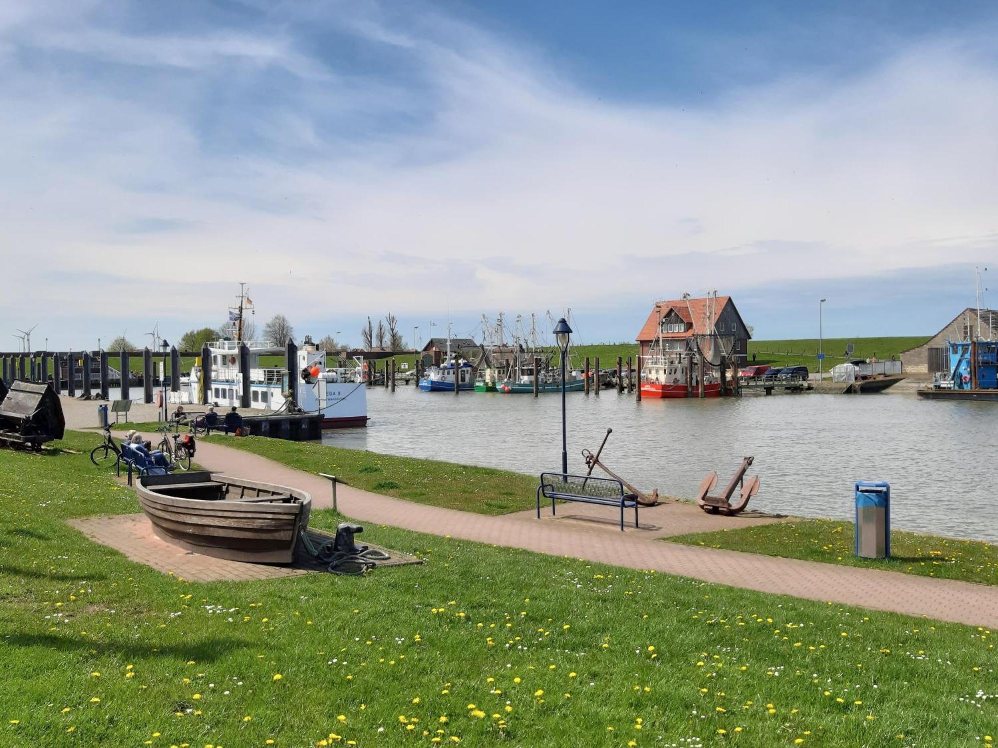Apartment Krabbe Fedderwardersiel Bagian luar foto